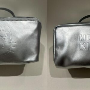 Hello Kitty Silvery Cosmetic Bag