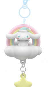 Cinnamoroll Sweet Dream Collection Cloud Light-Up Keychain