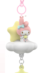 My Melody Sweet Dream Collection Cloud Light-Up Keychain