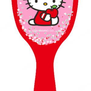 Hello Kitty Oval Glitter Paddle Brush
