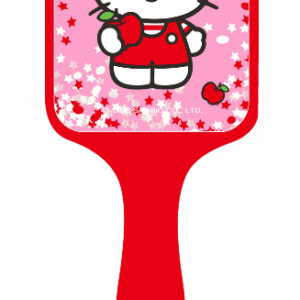 Hello Kitty Square Glitter Paddle Brush