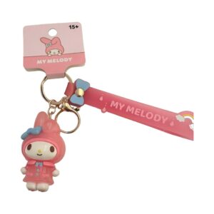 My Melody Raincoat Figure Pendant