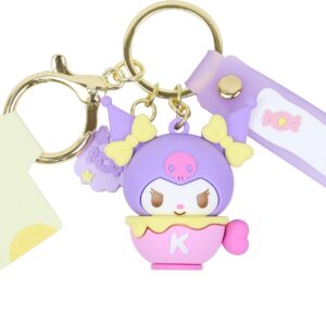 Kuromi Snack Series Pendant