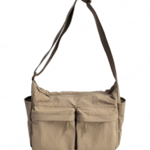 City Series Rectangular Crossbody Bag(Light Coffee)