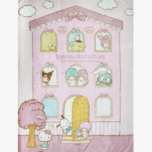 Hello Kitty and Friends Printed Throw Blanket (Vertical Print)