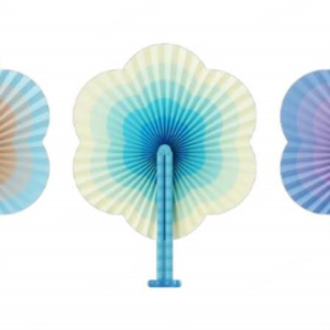 Blossom Fan Series Colorful Folding Hand Fan(Fantasy)
